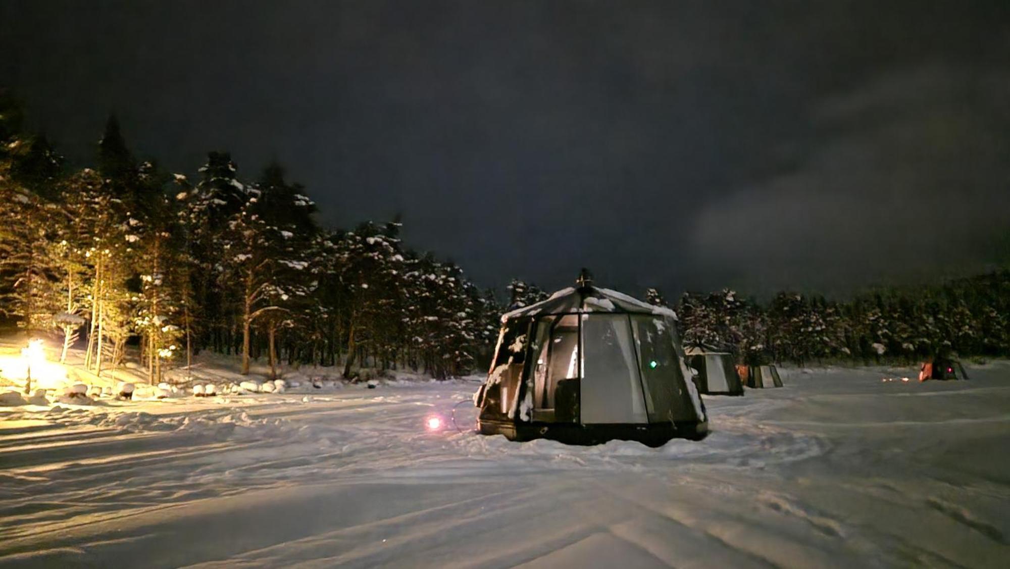 Aurora Camp Kurravaara Villa Eksteriør billede