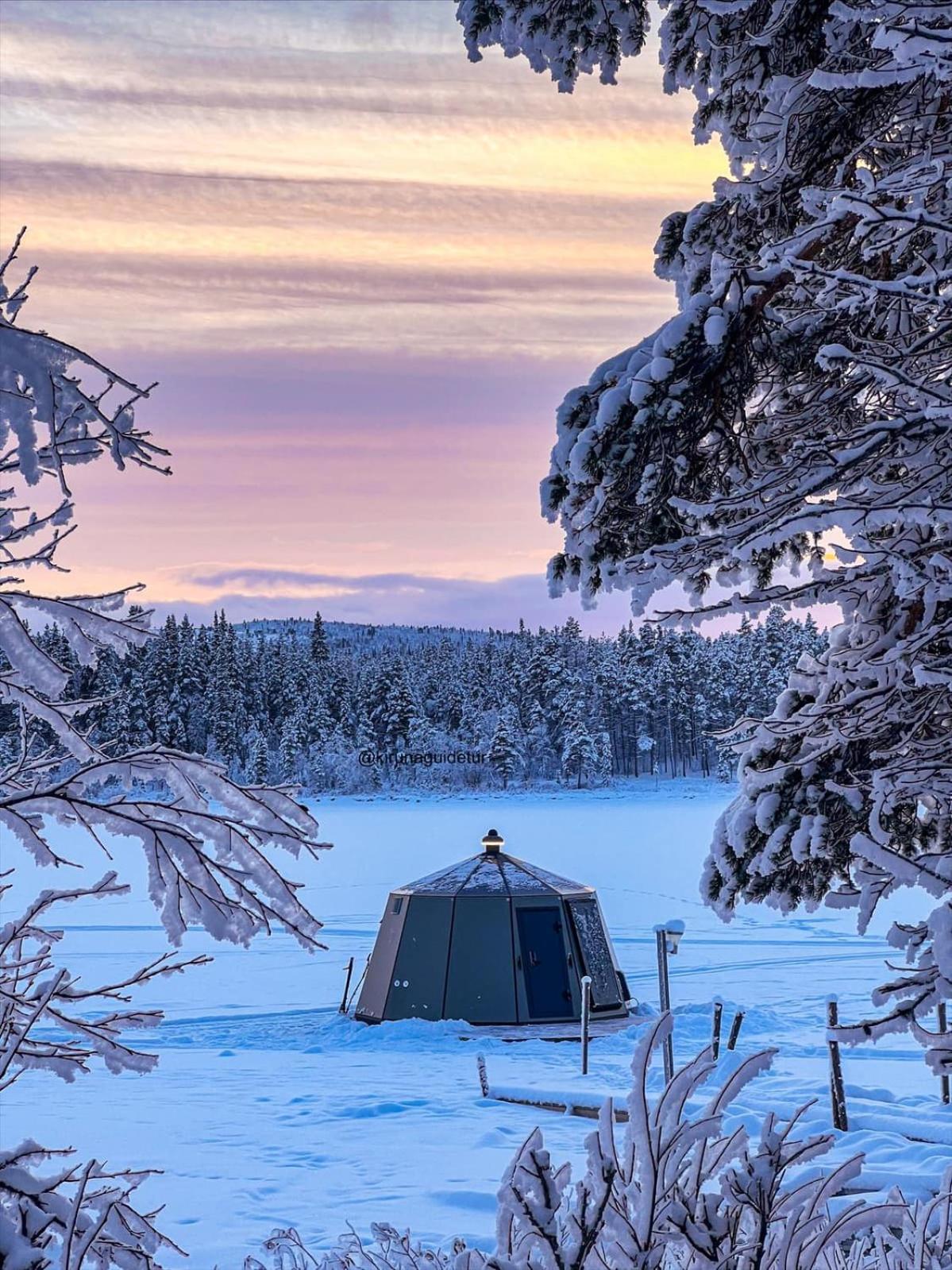 Aurora Camp Kurravaara Villa Eksteriør billede